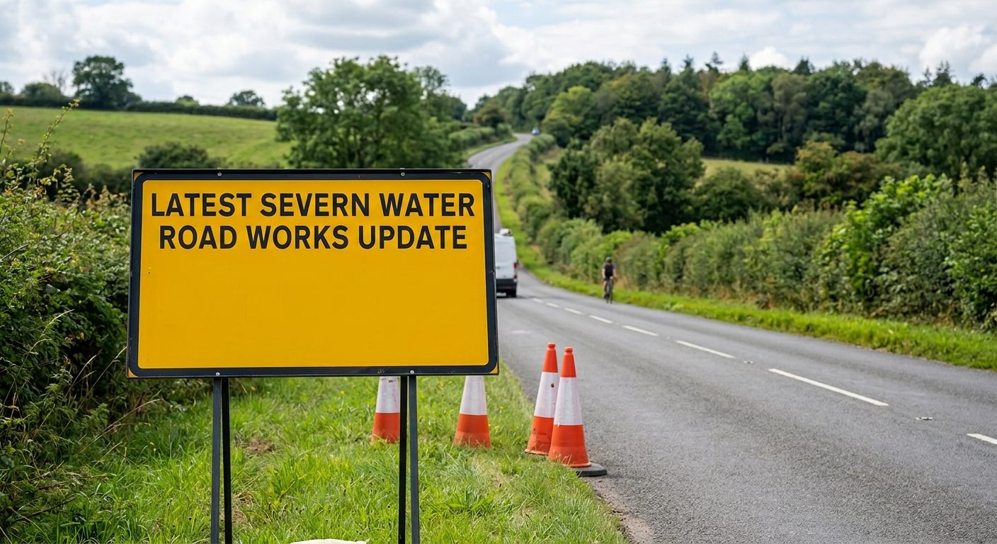 AI Generated image Latest Severn Water Road Works Update